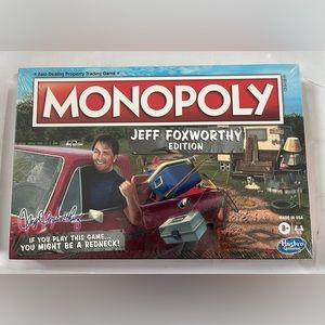 Monopoly: Jeff Foxworthy Edition Board Game - SEALED, BRAND NEW